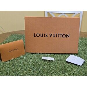 Louis Vuitton Box Only W/Magnetic Flap Closure 12"x8.25"x2.25" Original Receipt